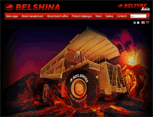 Tablet Screenshot of belshina-asia.sg